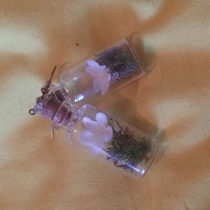 Terrarium earrings